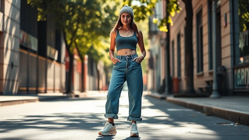 baggy jeans outfit inspiration