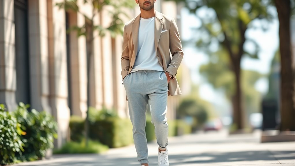 blazer elevates casual style