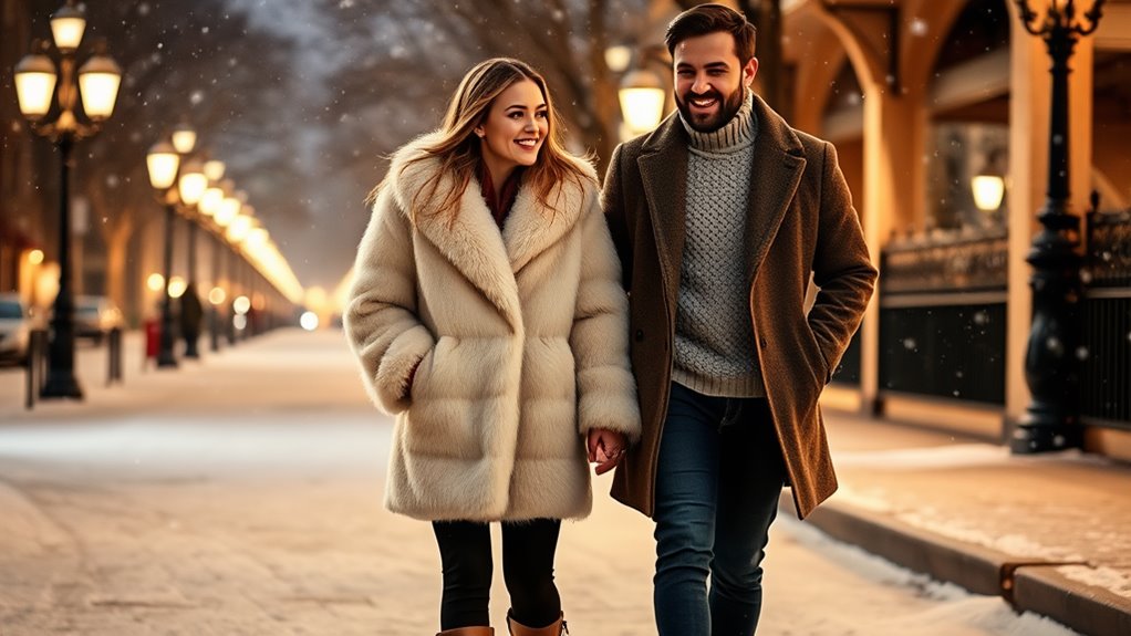 cozy stylish faux fur