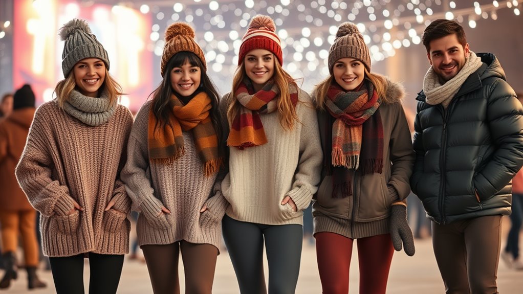 cozy stylish winter wear