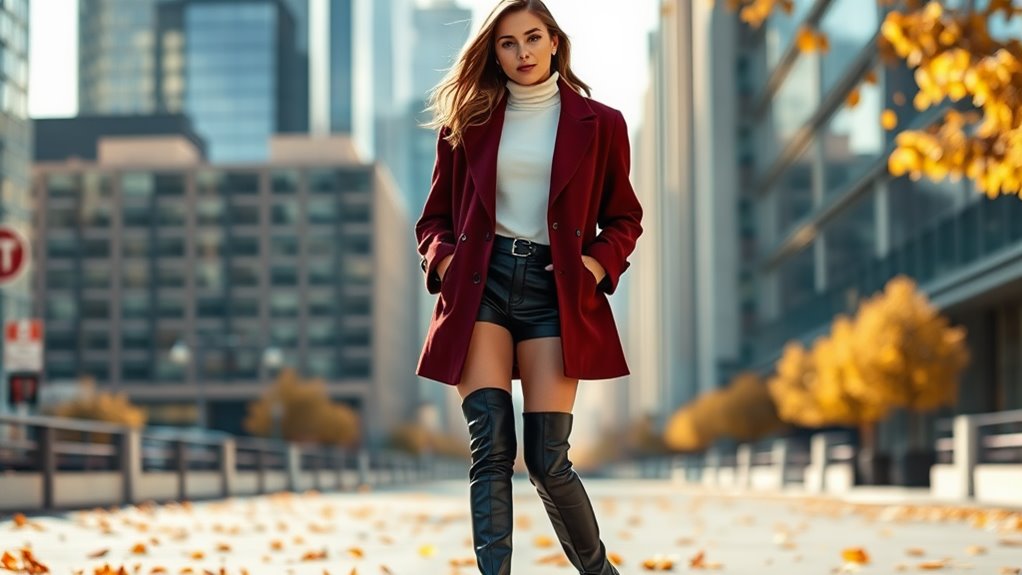 11 High Knee Boots Outfit Ideas for Effortlessly Stylish Looks