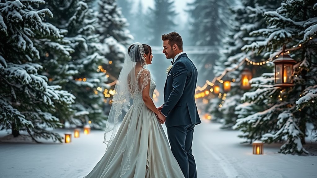 6 Romantic Winter Wedding Dresses to Capture the Magic