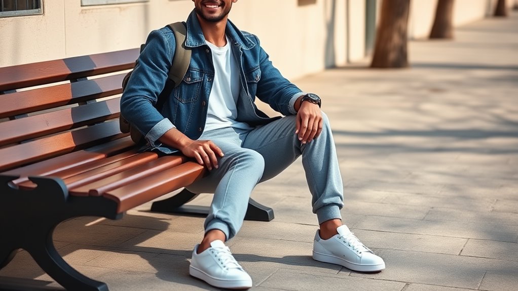 8 Ways to Dress Up Grey Sweatpants for a Casual Look