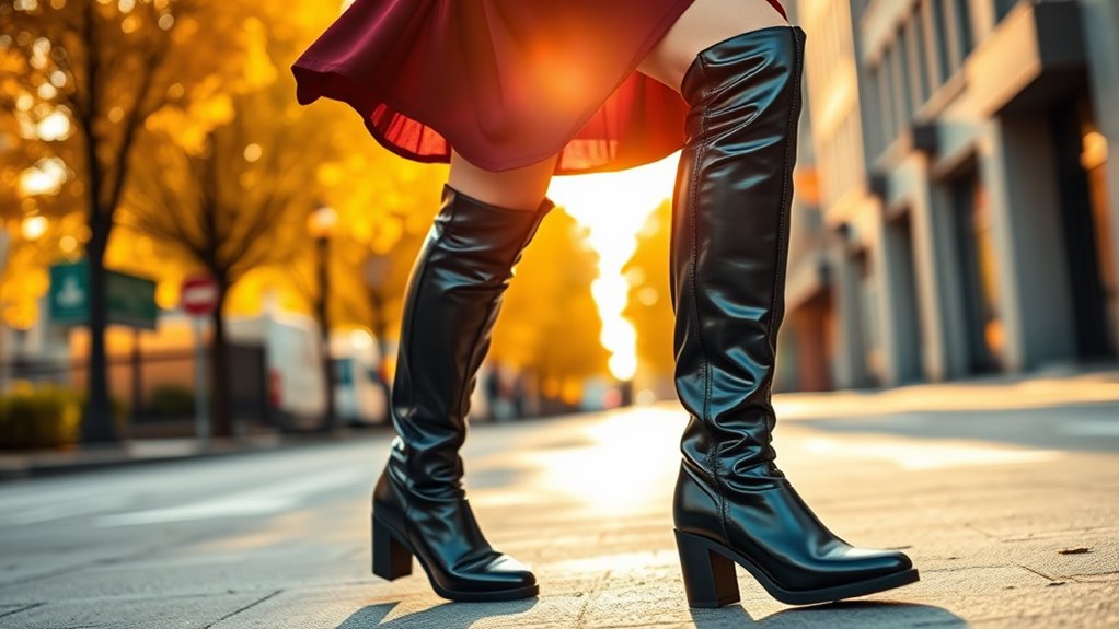 11 High Knee Boots Looks You’ll Want to Try This Season