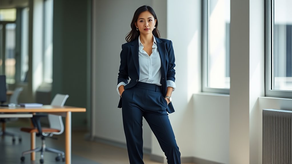 stylish professional work clothing