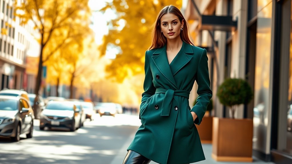 stylish tailored coat combinations