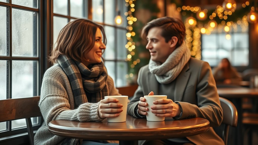 stylish winter coffee attire