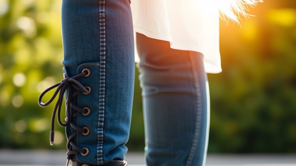 timeless denim and t shirt