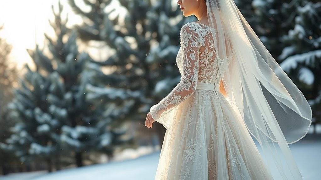 6 Timeless Winter Wedding Dresses for a Romantic Look