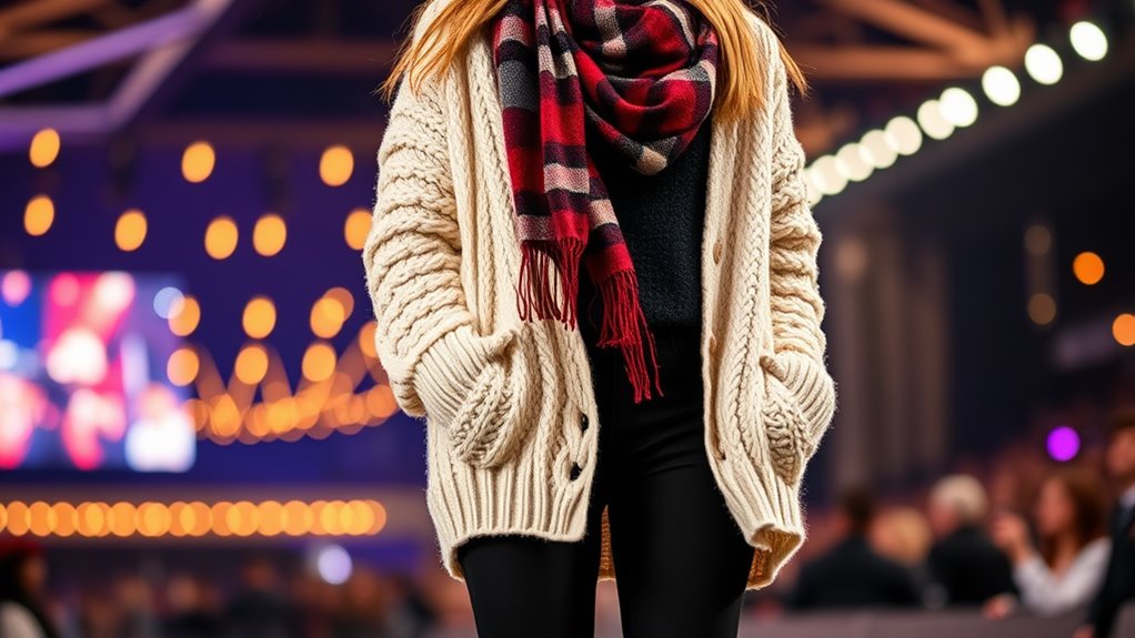 warm and stylish cardigan