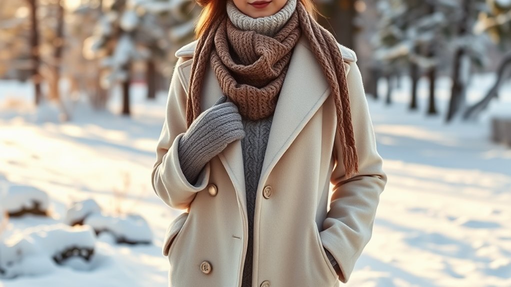 warm and stylish layers